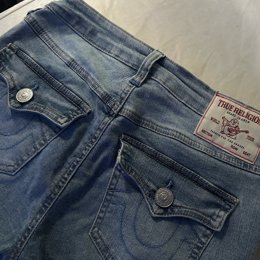 True Religion Light Blue Jeans with Red Label
